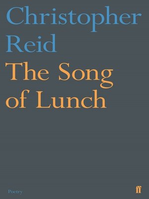 cover image of The Song of Lunch